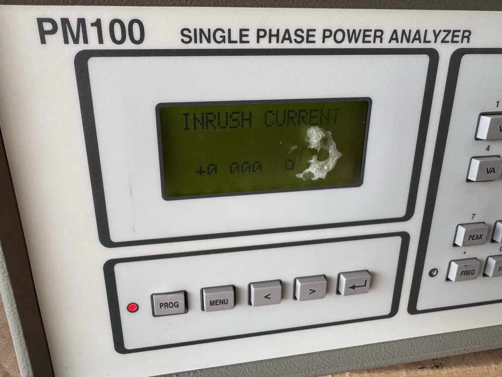 Voltech PM100 Single Phase Power Analyzer Power test only””
