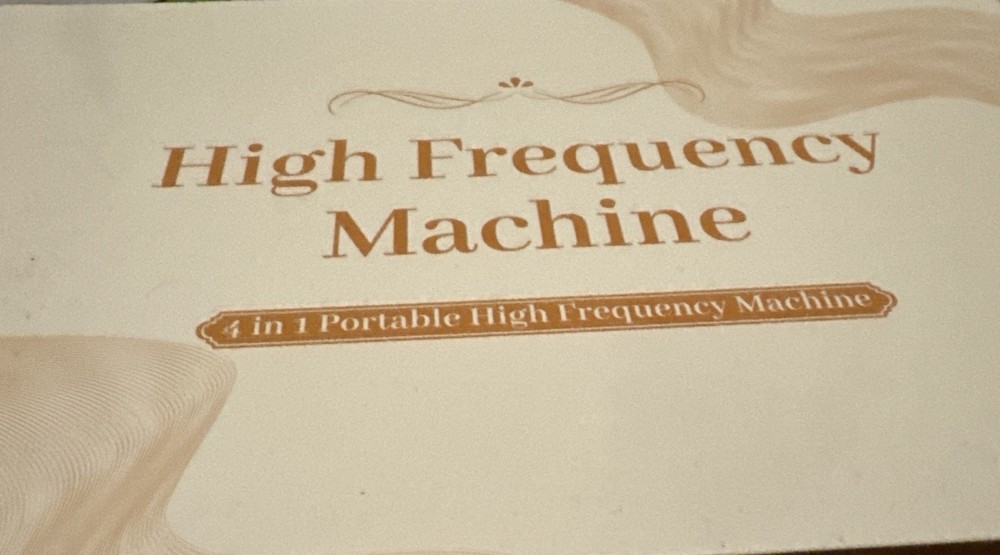 High Frequency Machine 4 In 1 Portable High Frequency Machine