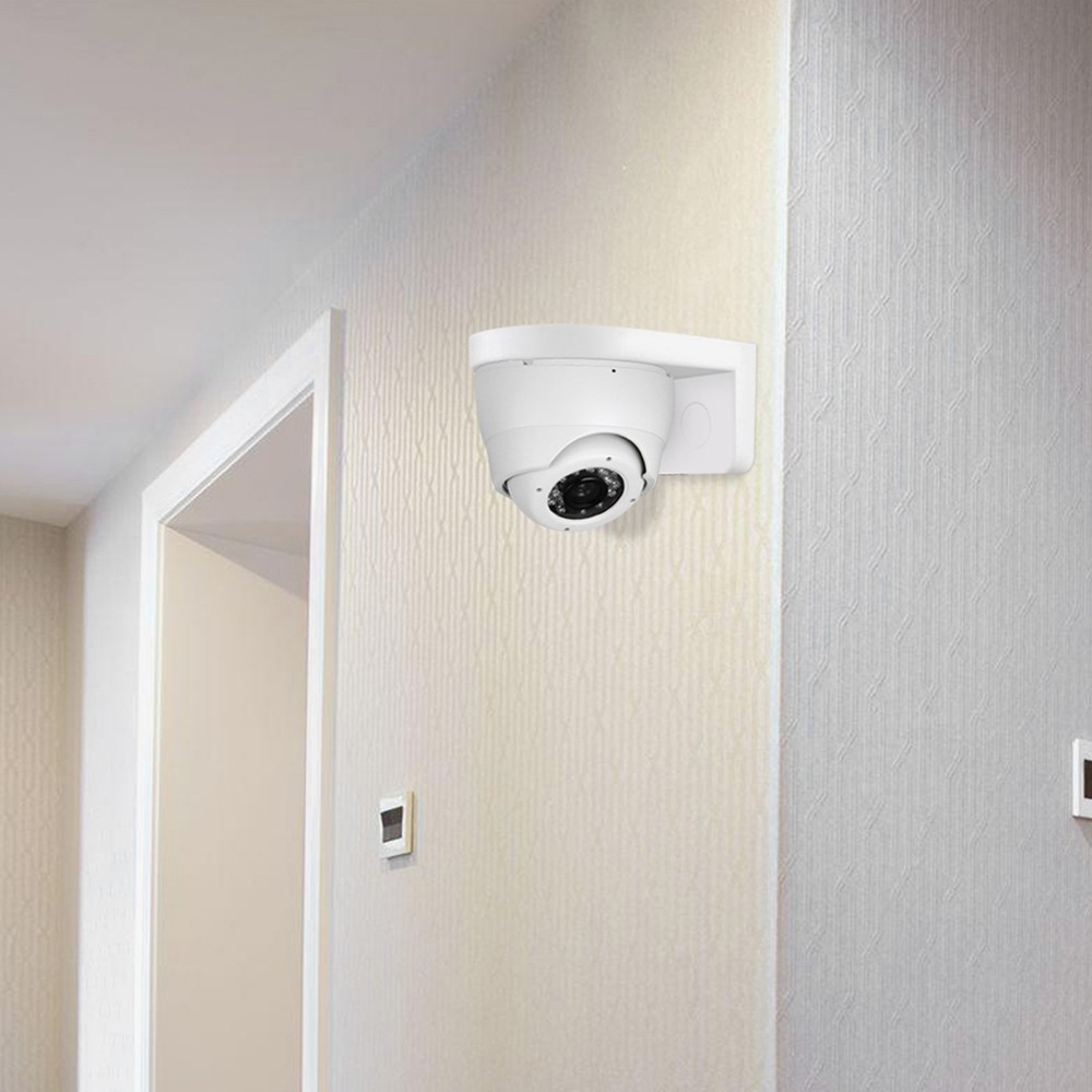 Universal CCTV Camera Dome Camera Wall Mounting Bracket Protective Stand Whi BEA