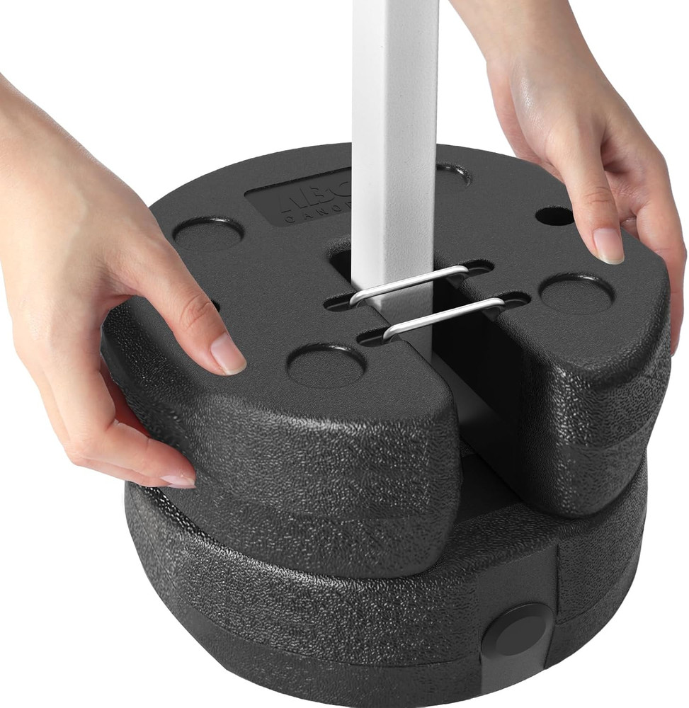 Easy Canopy Weights with Lock Design for Wind Resistance No Sliding Stably Sec