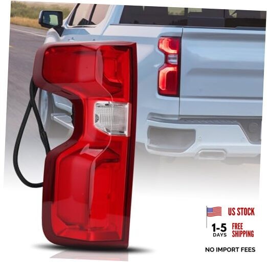 LED Tail Light Assembly Compatible with 2019-2023 Left Driver Side Led Type