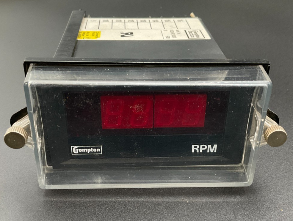 Crompton Instruments 262-DDVU 0-5 VDC Input Digital Panel Meter 262DDVU