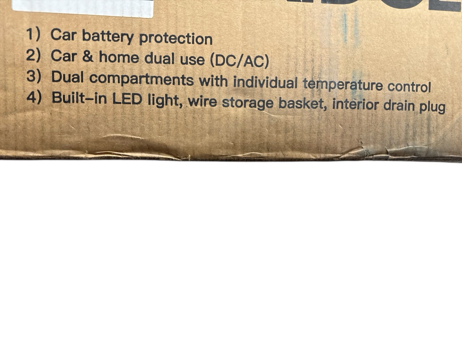BODEGAcooler 59QT Car Fridge Dual Door Dual Zone w/Wheels TAW55 (OB)