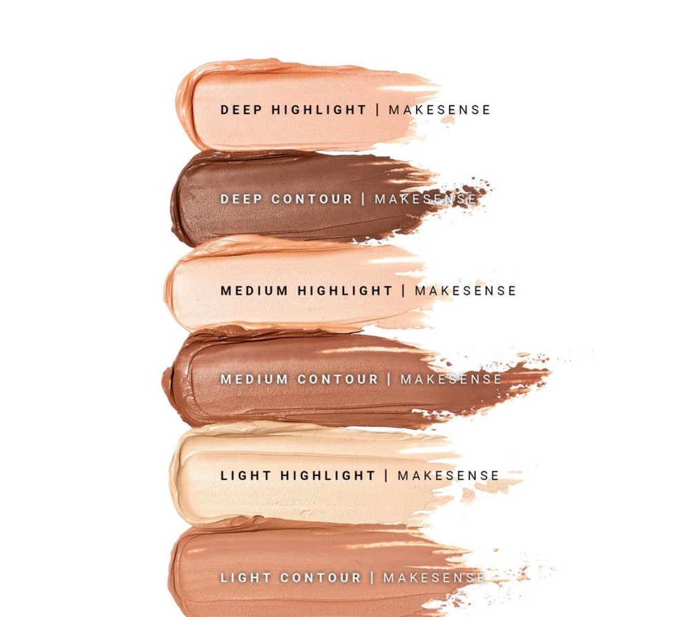NEW SET  DUO SeneGence MakeSense LIGHT  Contour Highlight AUTHENTIC SEALED