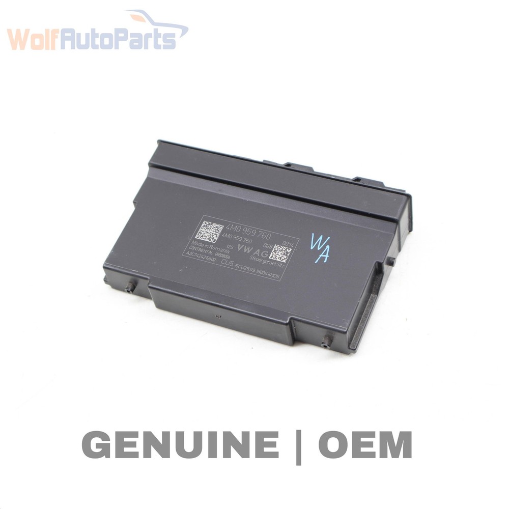 2017-2024 AUDI A4 - Front SEAT Adjustment Control Module 4M0959760