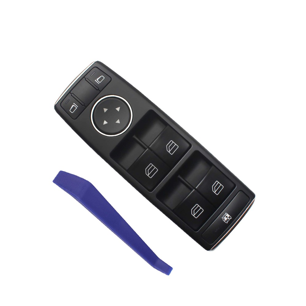 Main Window Switch Control for 2010 2011 2012 Mercedes Benz E350 E550 Orange LED