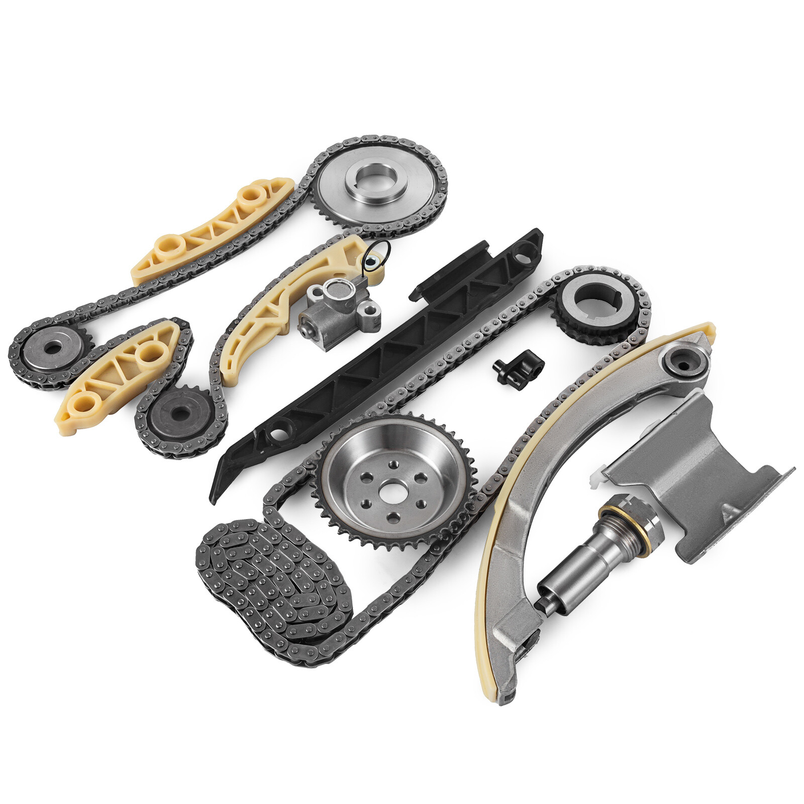 Timing Chain Kit for 08-13 Chevrolet Malibu 10-15 Equinox L4 2.4L DOHC 4-Door
