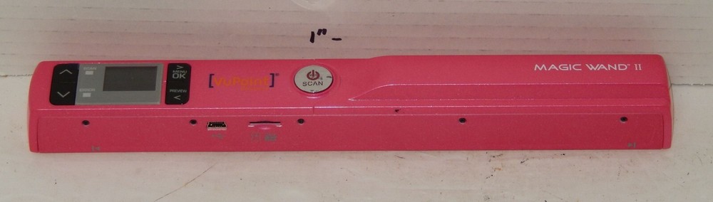 Vupoint Magic Wand II Handheld Scanner Pink