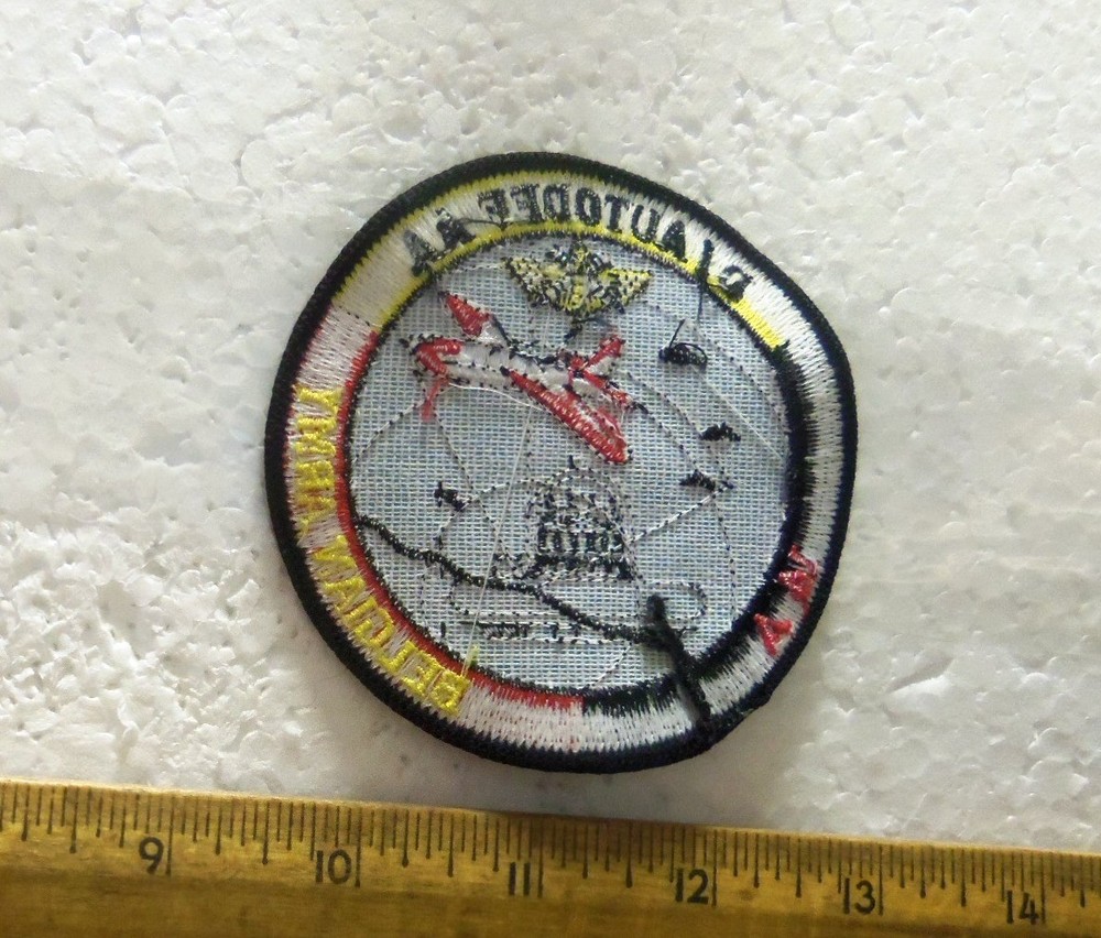 Belgian Army – D / Auto Def AA – 14 A Embroidered Patch (NOS)