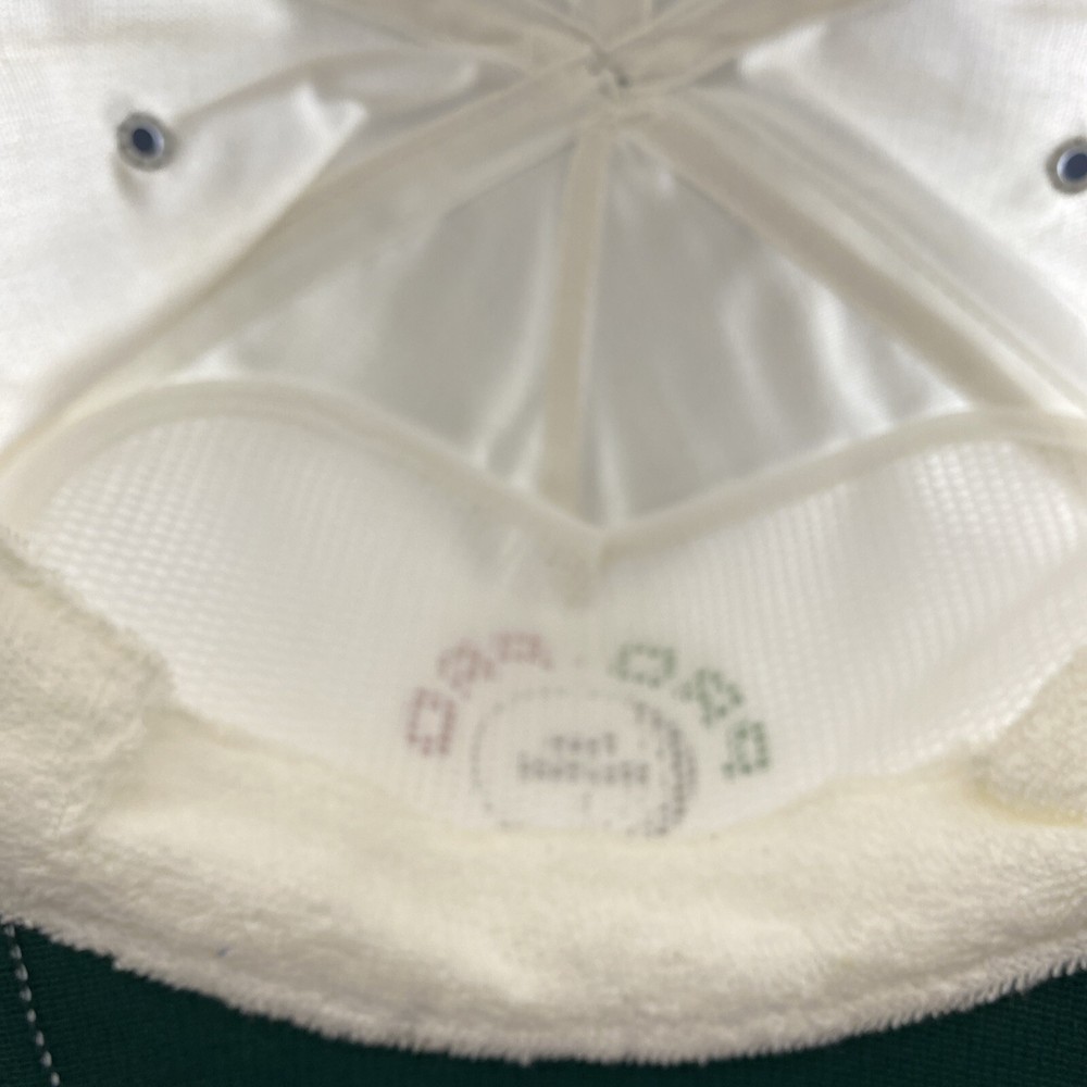 MULLIGANS PRO TEAM WESTFIELD WHITE EMBROIDERED GOLF HAT / CAP STRAPBACK ROPE
