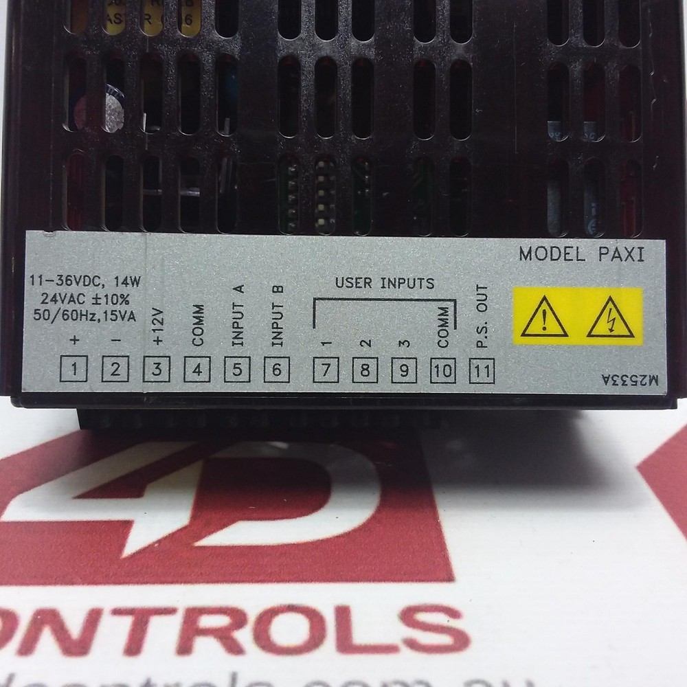 PAXI0010 | Red Lion | Dual Counter Meter Slave Display Panel, Used