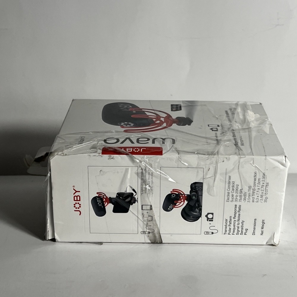 JOBY Wavo On Camera Vlogging Microphone
