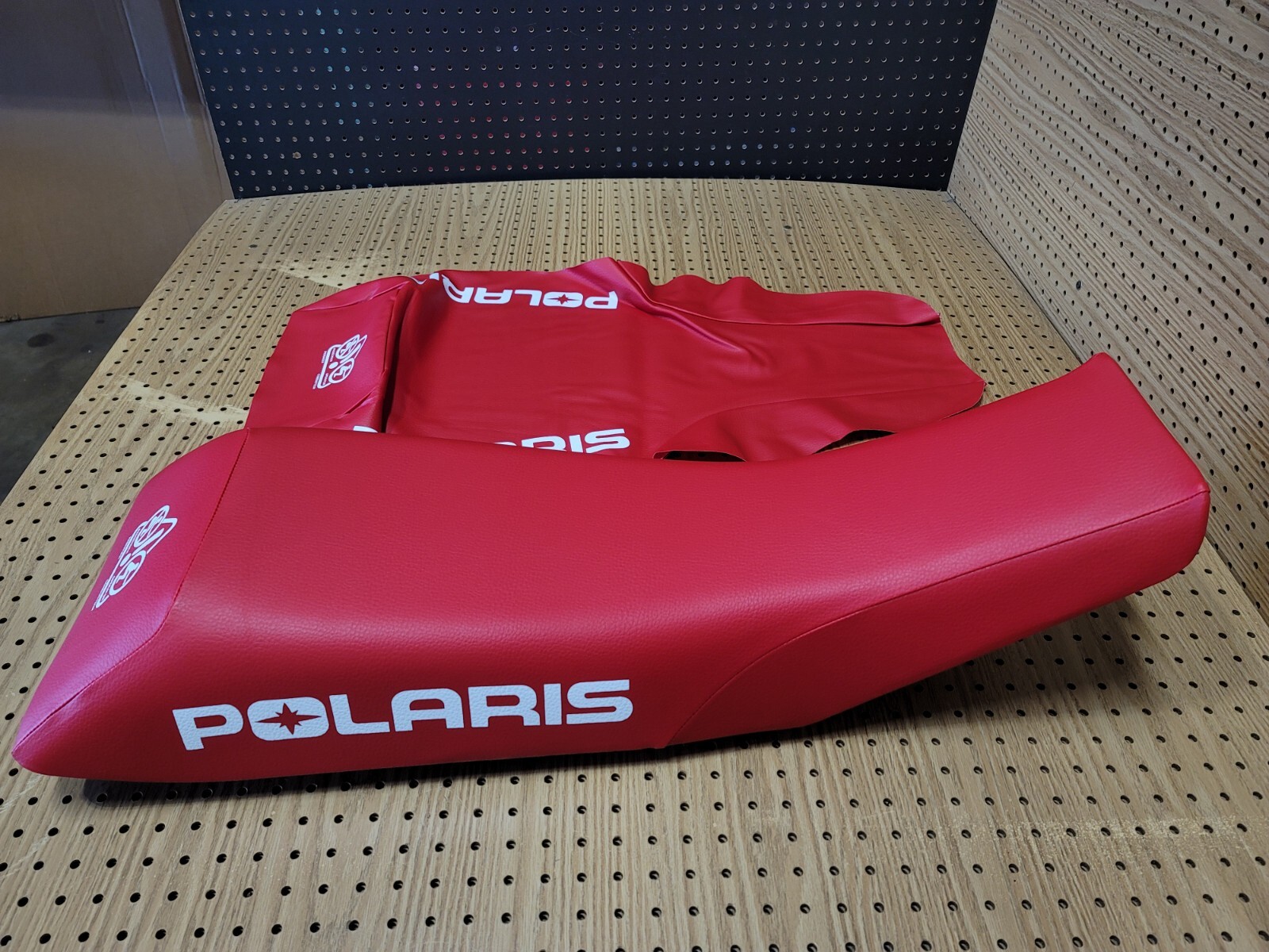 POLARIS SCRAMBLER 250 400 500 SEAT COVER 1995 TO 2003 (red) [P*-34]