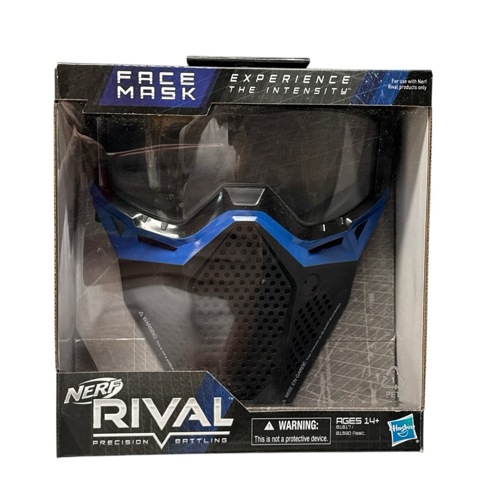 Nerf Rival Face Mask Blue
