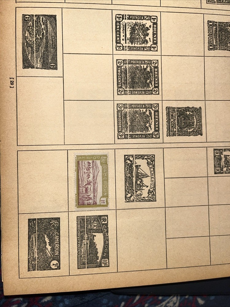 The Modern Collectors Postage Stamp Album Whitman Publishing is Used Age Damage