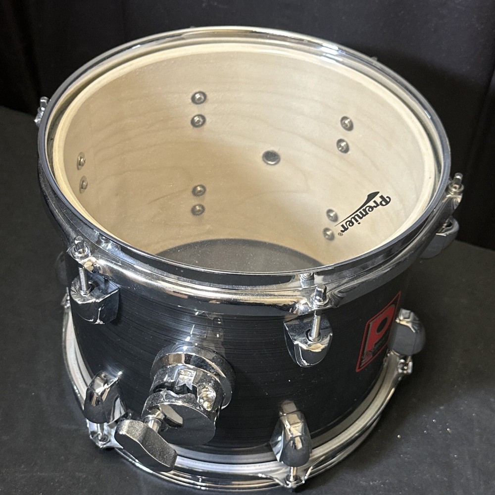 Premier 10x8 Ride Tom Black Silver