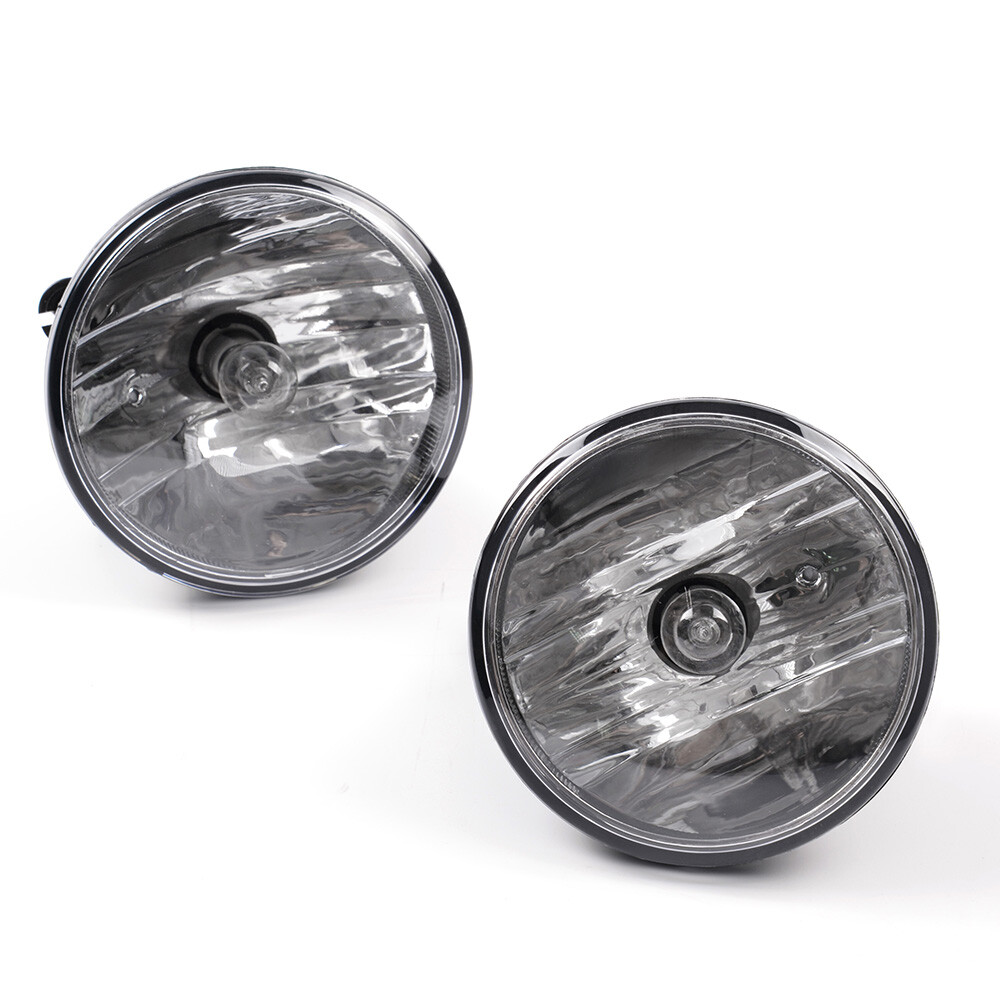 Clear Fog Lights w/ Bulbs Fit For Chevy Avalanche Tahoe Suburban GMC Yukon 07-14
