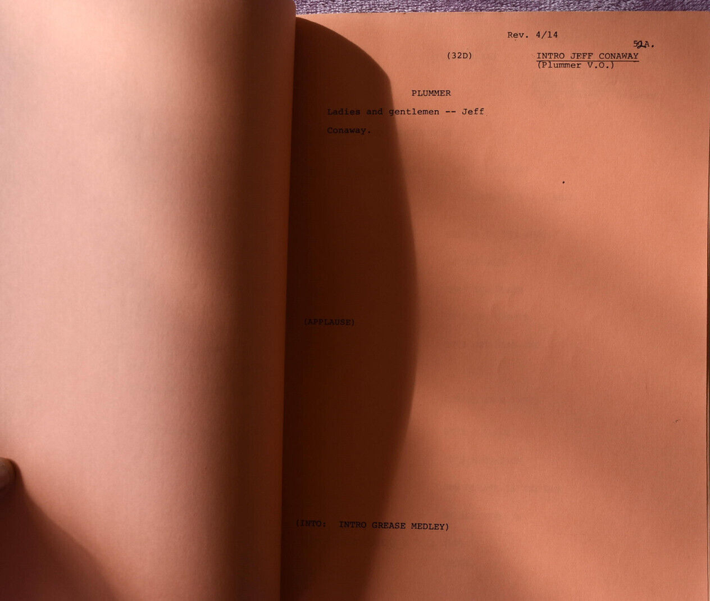 1983 " Movie Blockbusters! " CBS Television Original Screenplay Script