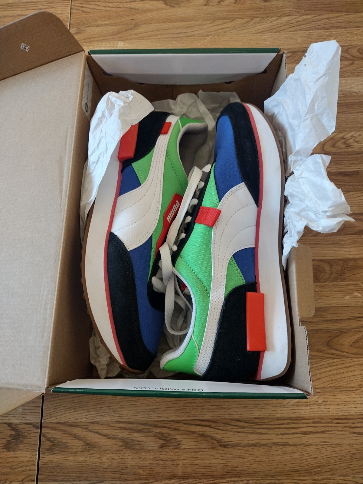 Puma 372916 01 Future Rider Stream on Jr. Size 6C Multicolored Sneakers