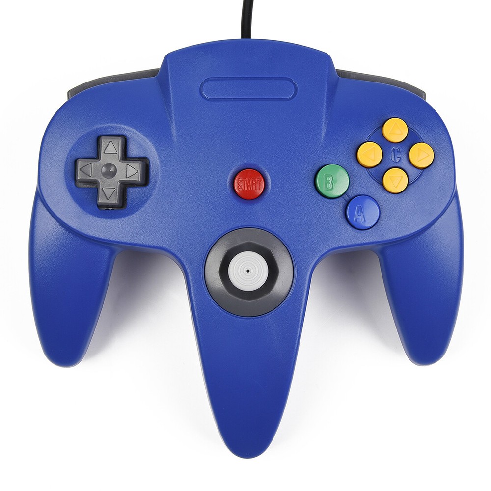 Wired USB Classic N64 Controller Gamepad for Window PC MAC Linux Raspberry Pi 3