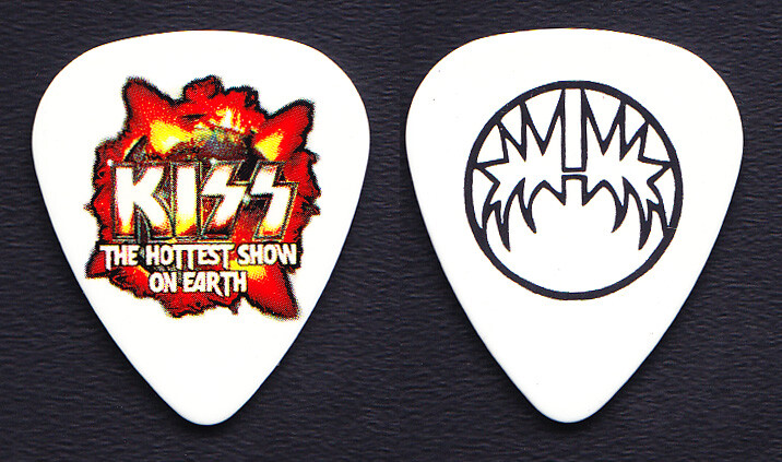 KISS Spaceman Icon VIP Meet & Greet Guitar Pick 2010 Hottest Show On Earth Tour