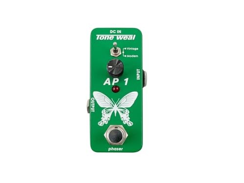 AP1 Vintage Phaser Pedal Mini Analog Guitar Effect 2 Modes Speed
