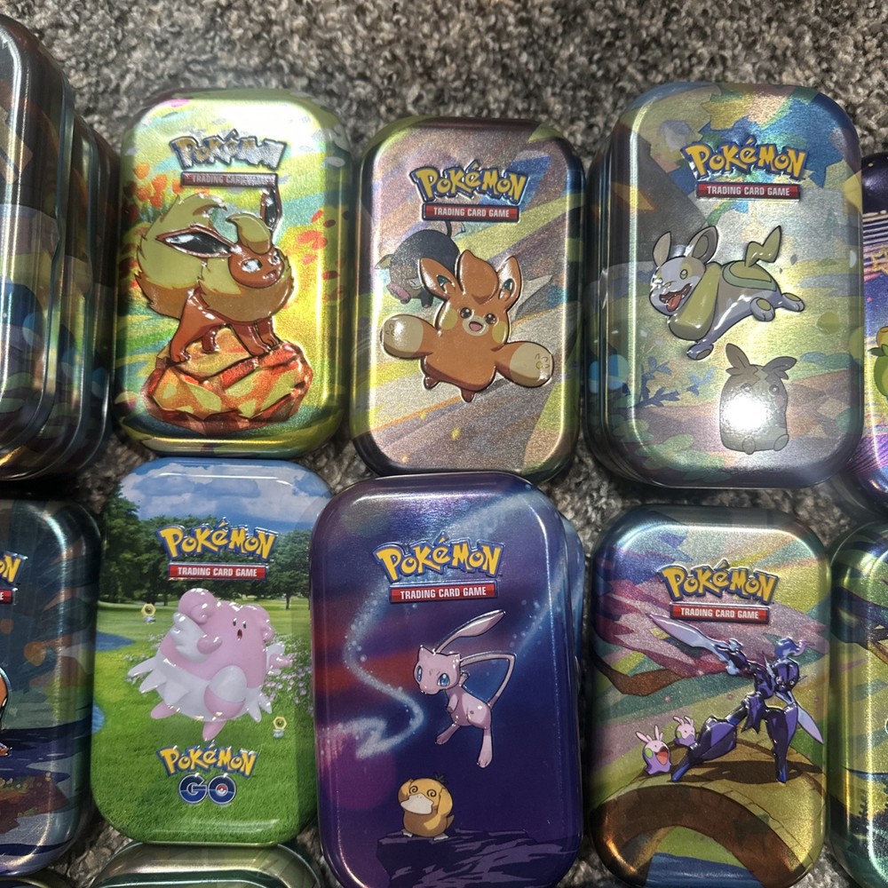 Pokemon TCG Mini Tin *EMPTY* Multiple Available