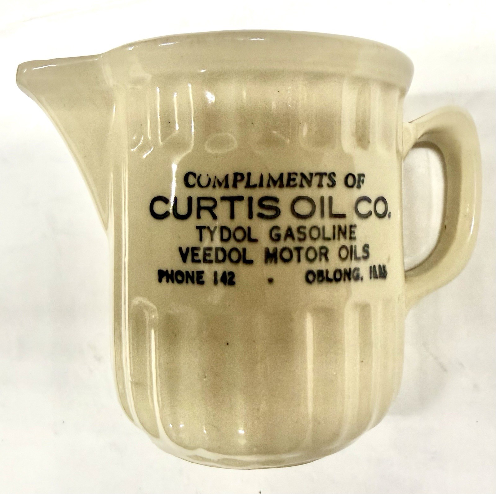 Vintage Curtis Oil Co Tydol Gasoline Veedol Motor Oils Oblong, ILL, Oil, Gas