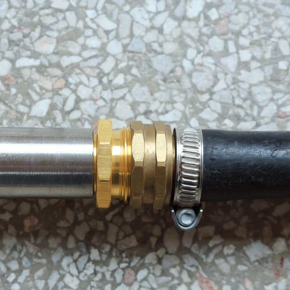Garden Hose Adapter Fittings Solid brass Connectors Hose conversion pipe conn...