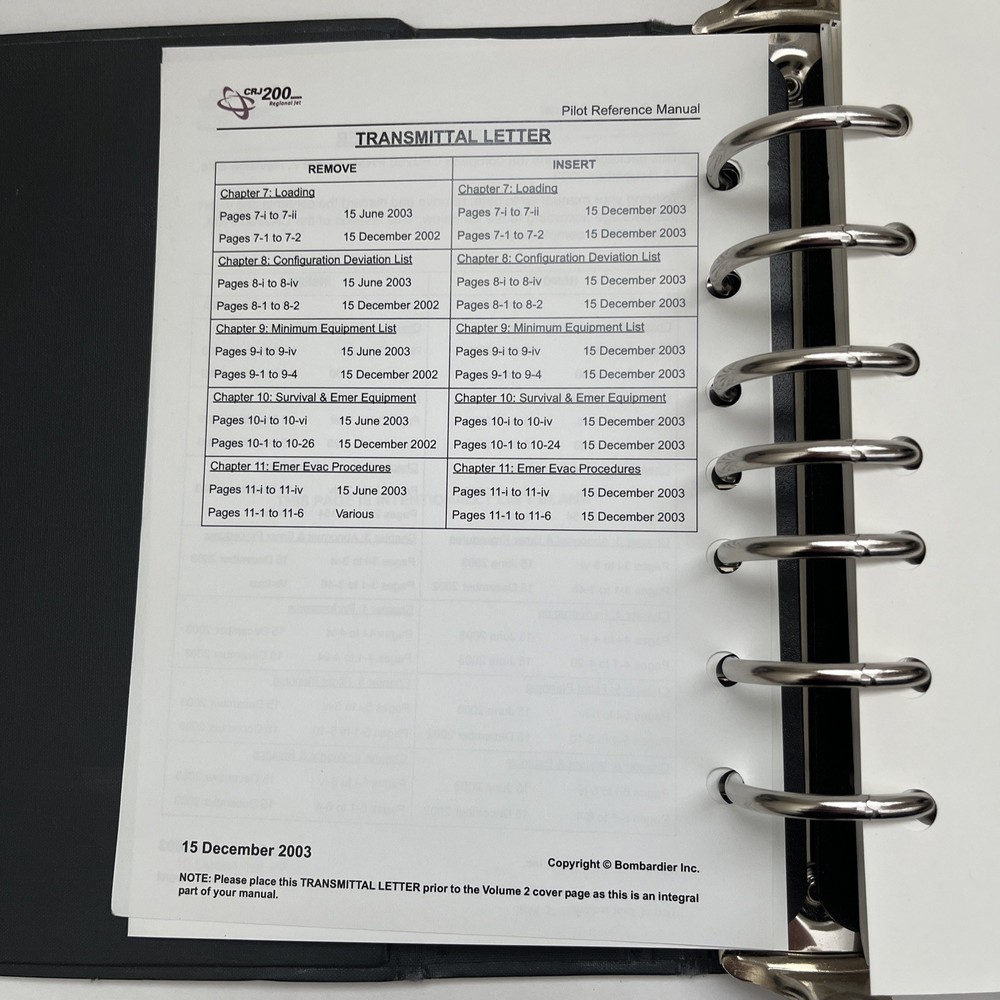 CRJ 200 Pilot Reference Manual Volume 2 Of 2