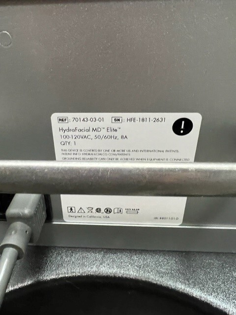 HydraFacial Elite Machine