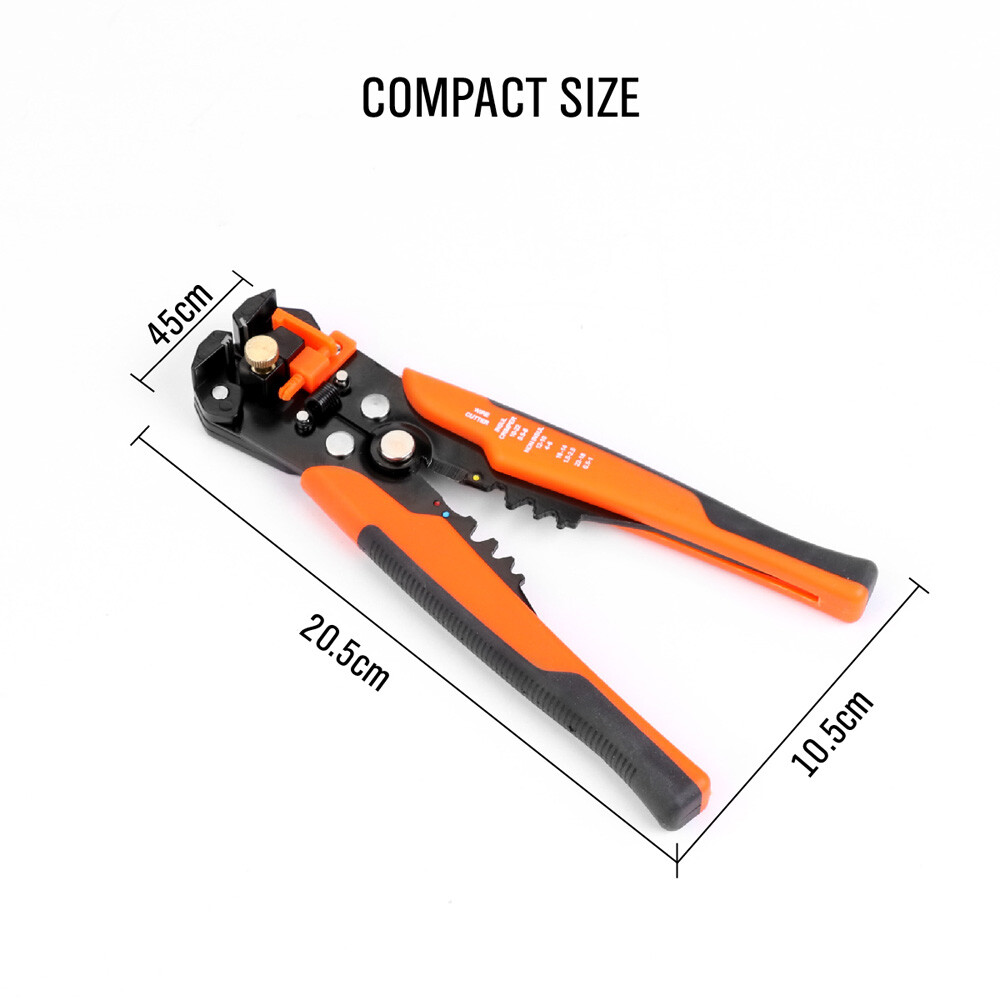 8" MultiPurpose Electrical Wire Stripping Tool Crimper Pliers Insulated Cutter