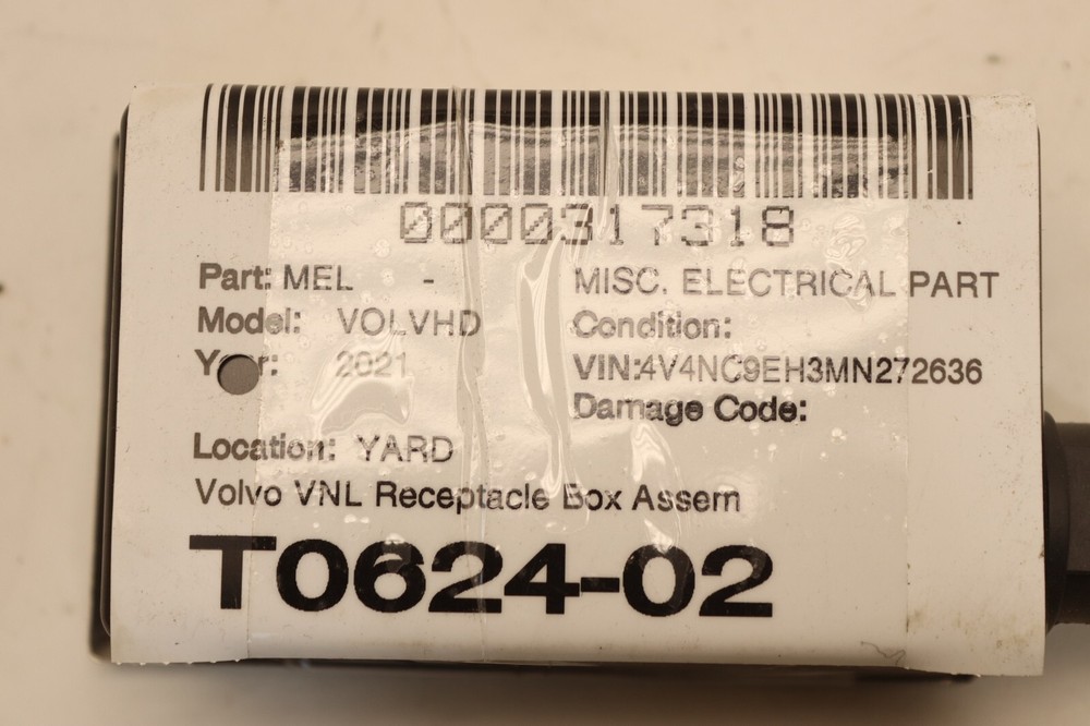 2019-2023 VOLVO VNL 760 D13 RECEPTACLE BOX MODULE UNIT OEM