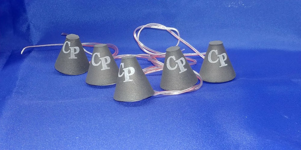 5 pak, Diy e-drum foam cone/piezo trigger by Convertible Percussions