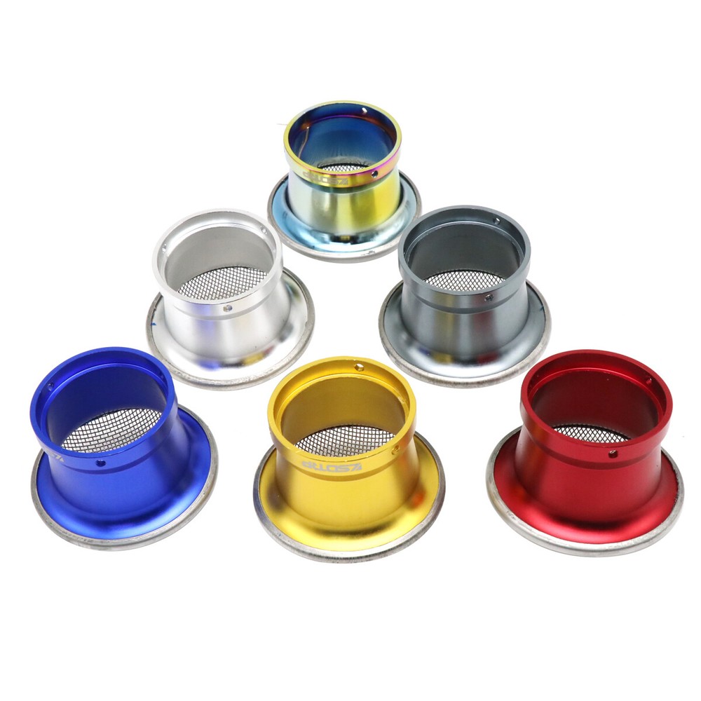 Carburetor 55mm Velocity Stack Carb Air Filter Cup with Mesh Net Screen