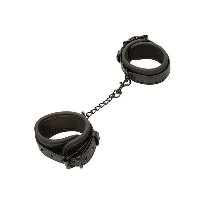 CalExotics Nocturnal Collection Adjustable Ankle Cuffs Black