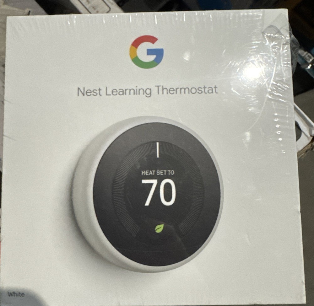 NEW SEALED Google Nest Learning Thermostat (3rd Generation) - WHITE