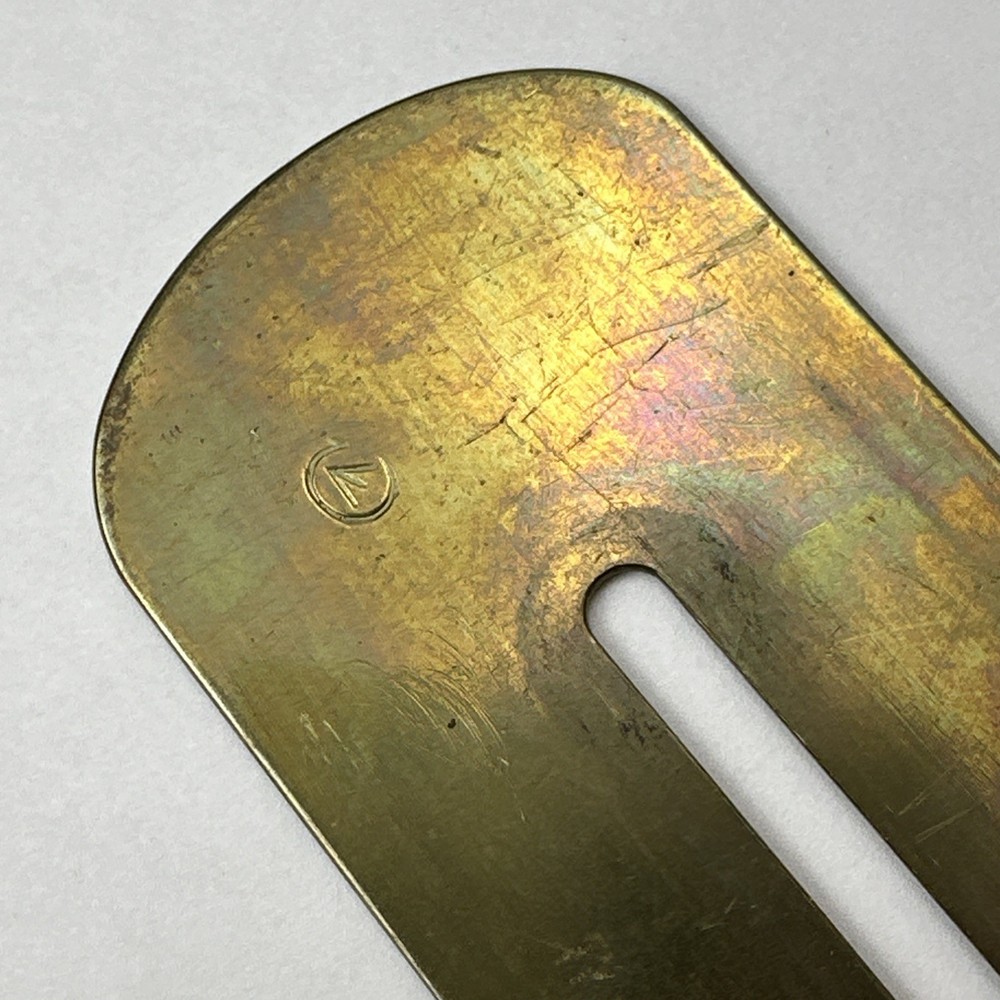 WWII World War 2 Brass Button Polisher Guard Mitchell Canada