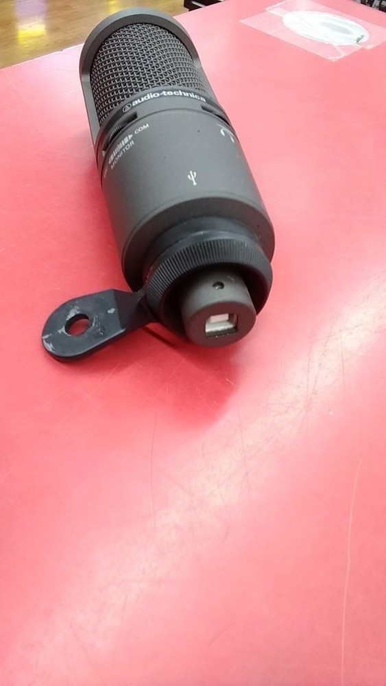 AUDIO-TECHNICA Condenser Microphone AT2020USB PLUS Used