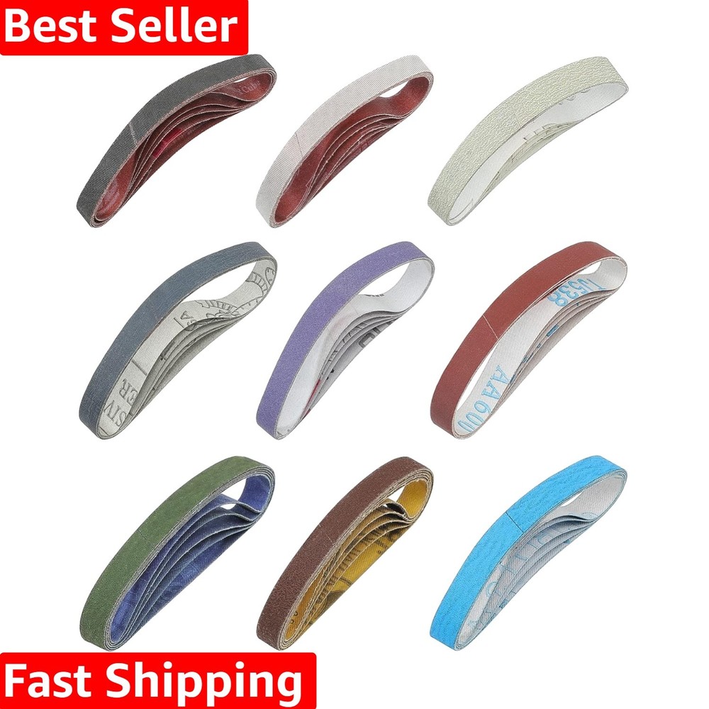 45 Pcs  Replacement Sharpening Belts for Work Sharp Tool Sharpener