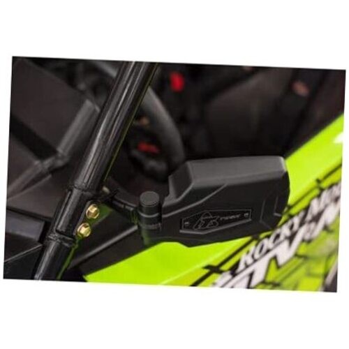 Pivot Folding UTV Mirror Kit w/A-pillar Mounts Compatible with Textron