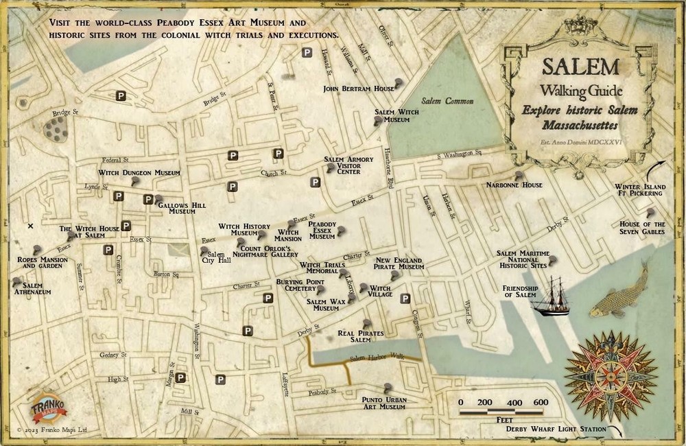 Salem Walking Guide: Explore Historic Salem, Massachusetts