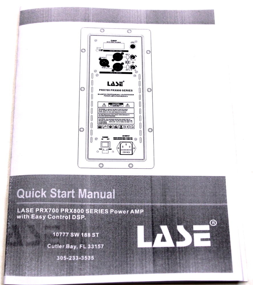 LASE Replacement Amplifier Module for JBL PRX 700 & PRX 800 Powered Speakers