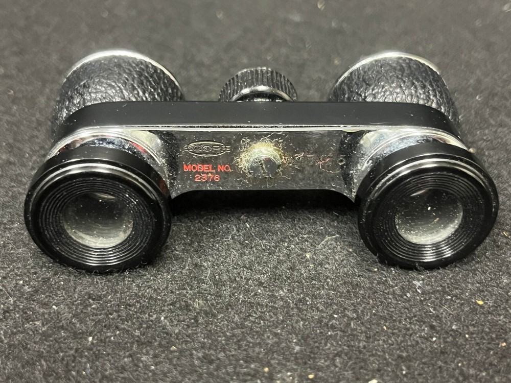 VINTAGE SCOPE OPERA GLASSES BINOCULARS SCOPE MODEL 2376 2.5x25
