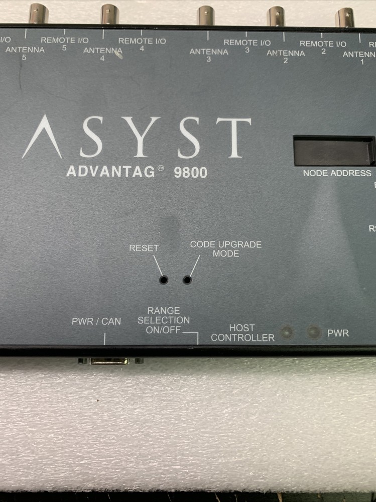 Asyst Technologies 9701-2579-01 ADVANTAG 9800 MODEL ATR9800 REV C