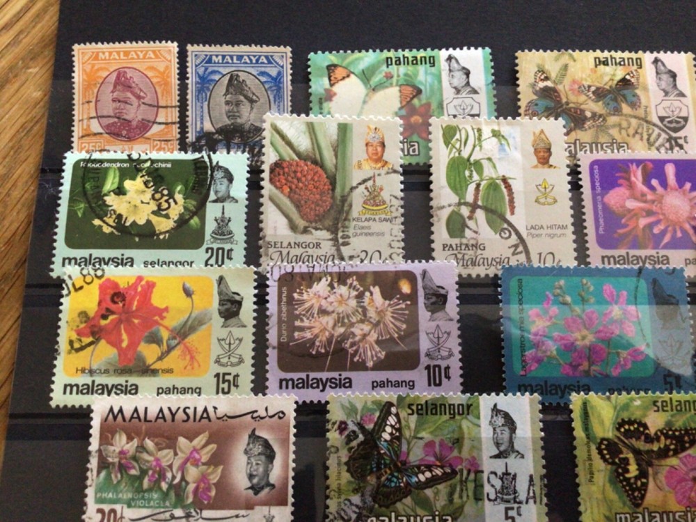 Malaya used stamps A12495