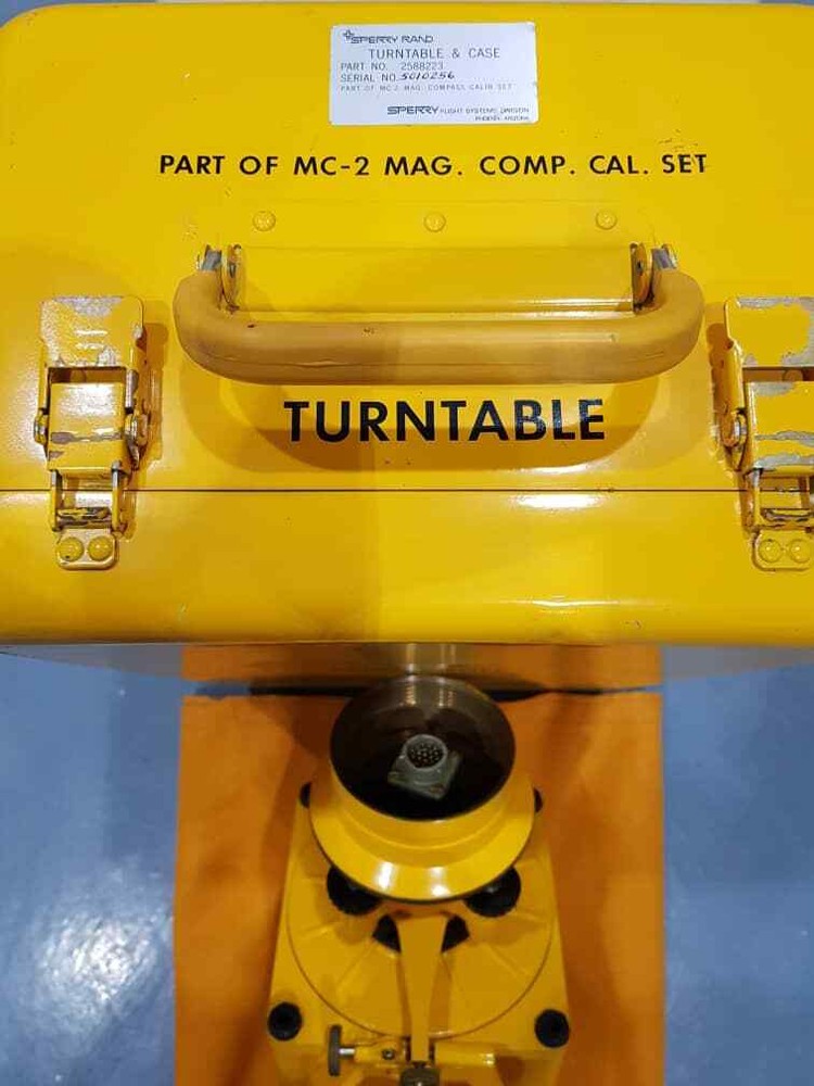 SPERRY RAND MAGNETIC CAMPASS CALIBRATION SET MC-2(complate set)