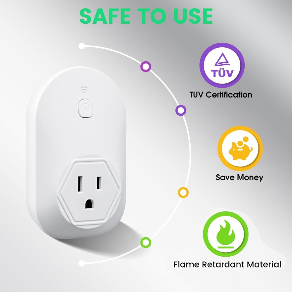 Thermostatically Controlled Outlet, Plug-in Freeze Protection White