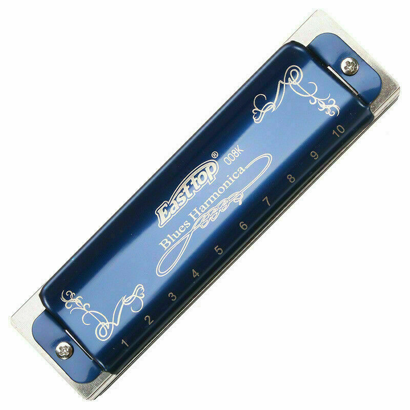 luxury Paddy Harmonica Richter Tuned Blues Diatonic Harmonica Phos Bronze Reeds