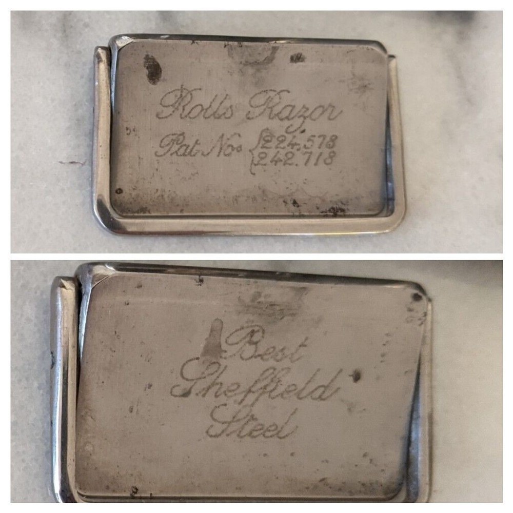 Vintage 1927 Rolls Razor England Blade Sharpener